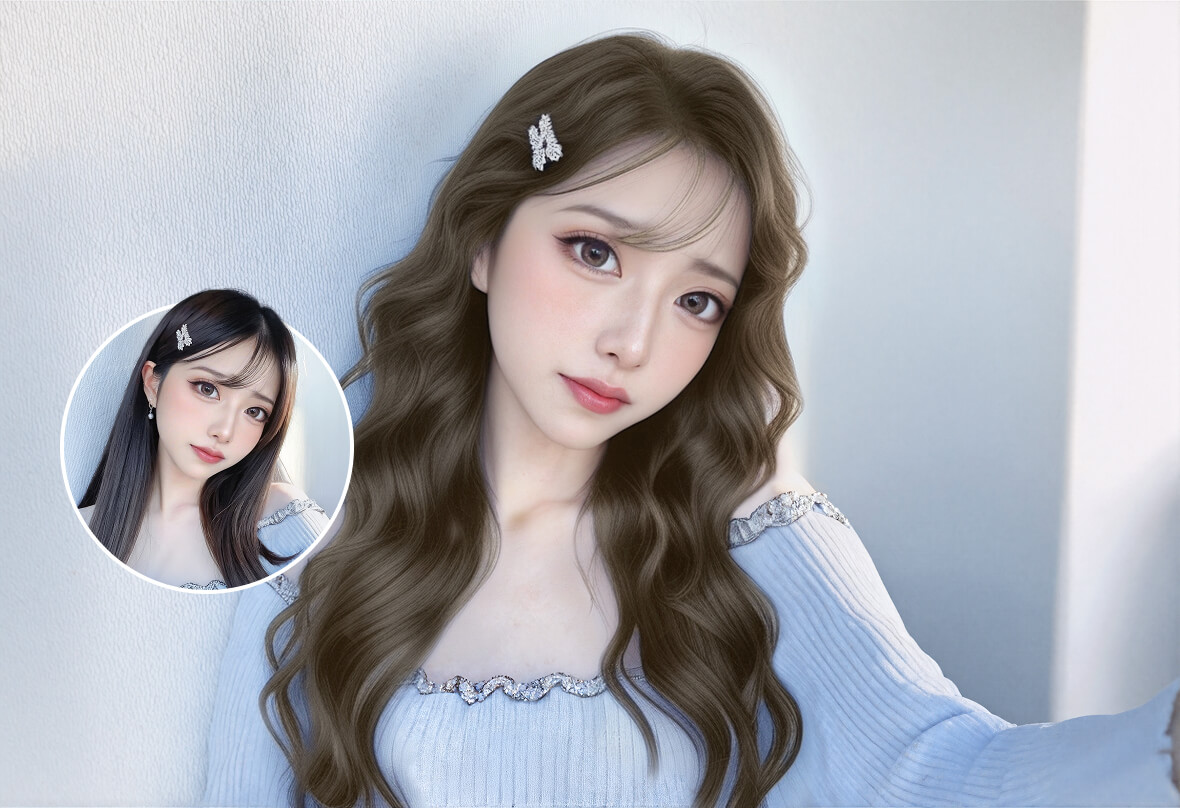 BeautyPlus AI髪型チェンジャー