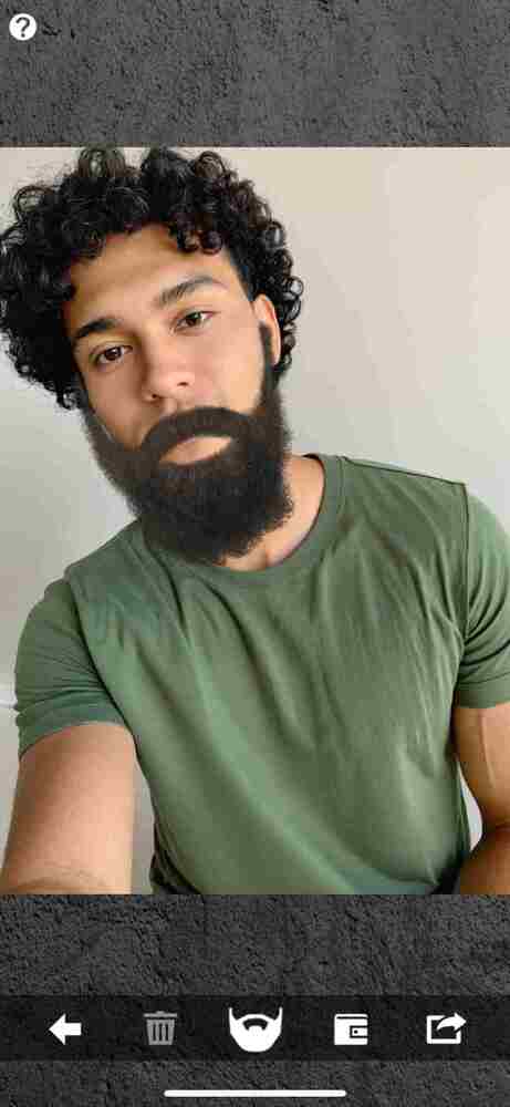 Adjust the beard