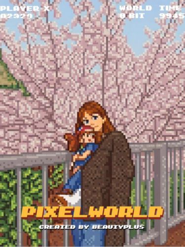 after AIがドット絵に変換