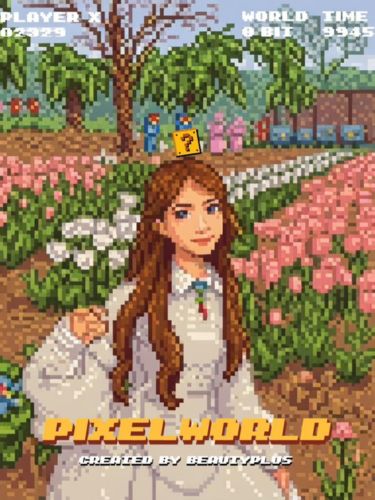 after 写真をドット絵に変換