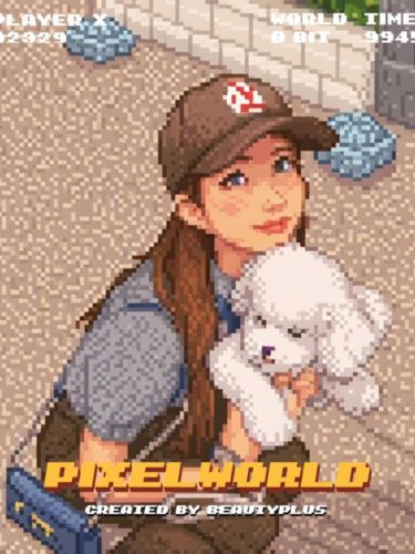 after ドット絵 変換
