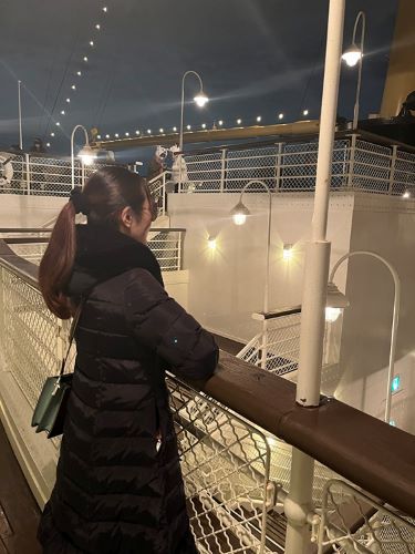 ③ &nbsp; 【ディズニーシー】S.S.コロンビア号のデッキ
