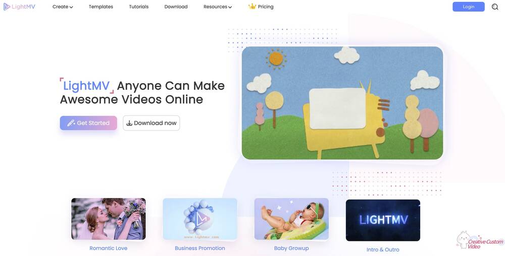 LightMV web
