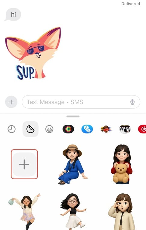 Memoji Creator - iPhone ステッカー - ステップ 4