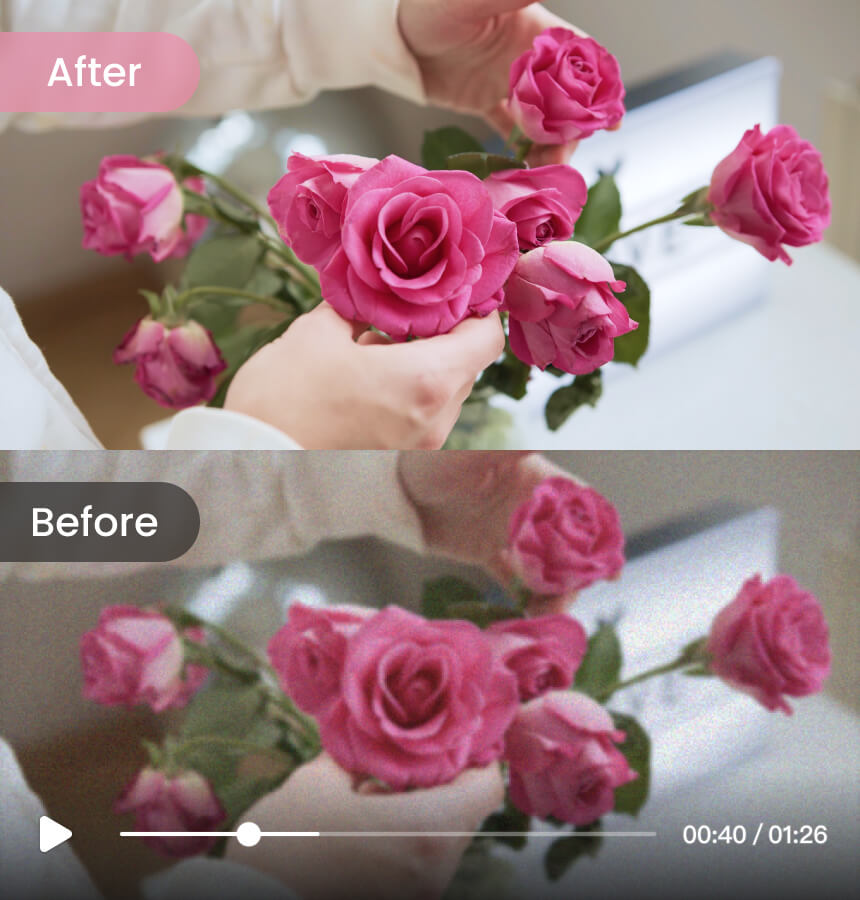 AI Video enhancer