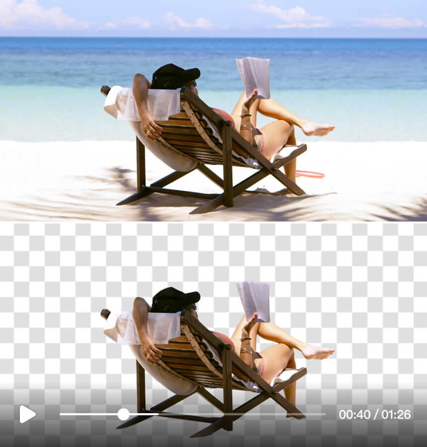 動画背景削除ツール